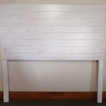 pine whitewash headboard beautifully crafted