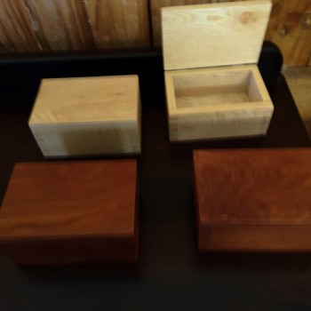 custom made solid wood boxes